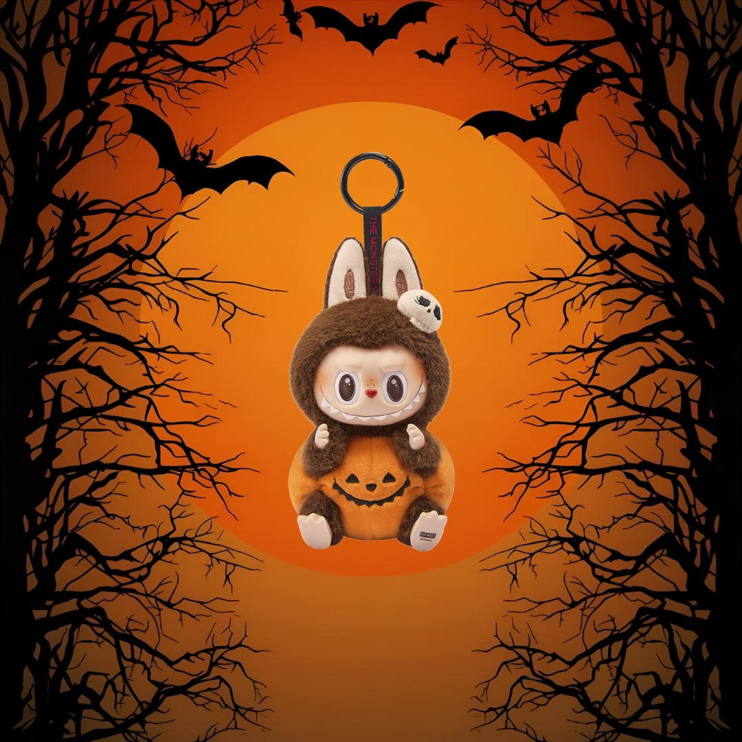 Happy Halloween Party – Pendentif Citrouille Assise Pop Mart Officiel