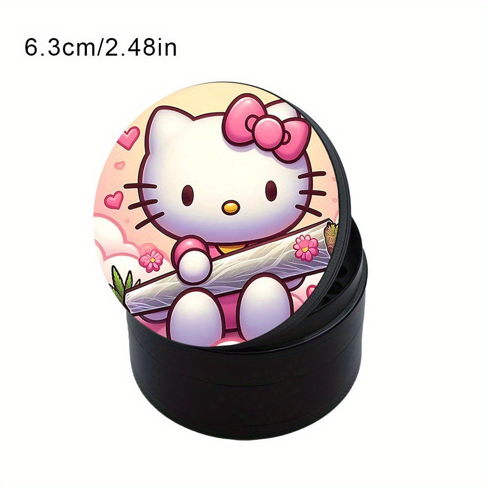Grinder Hello Kitty 4 Couches Zinc 50/63mm Mignon by LSDLBoutique.ch