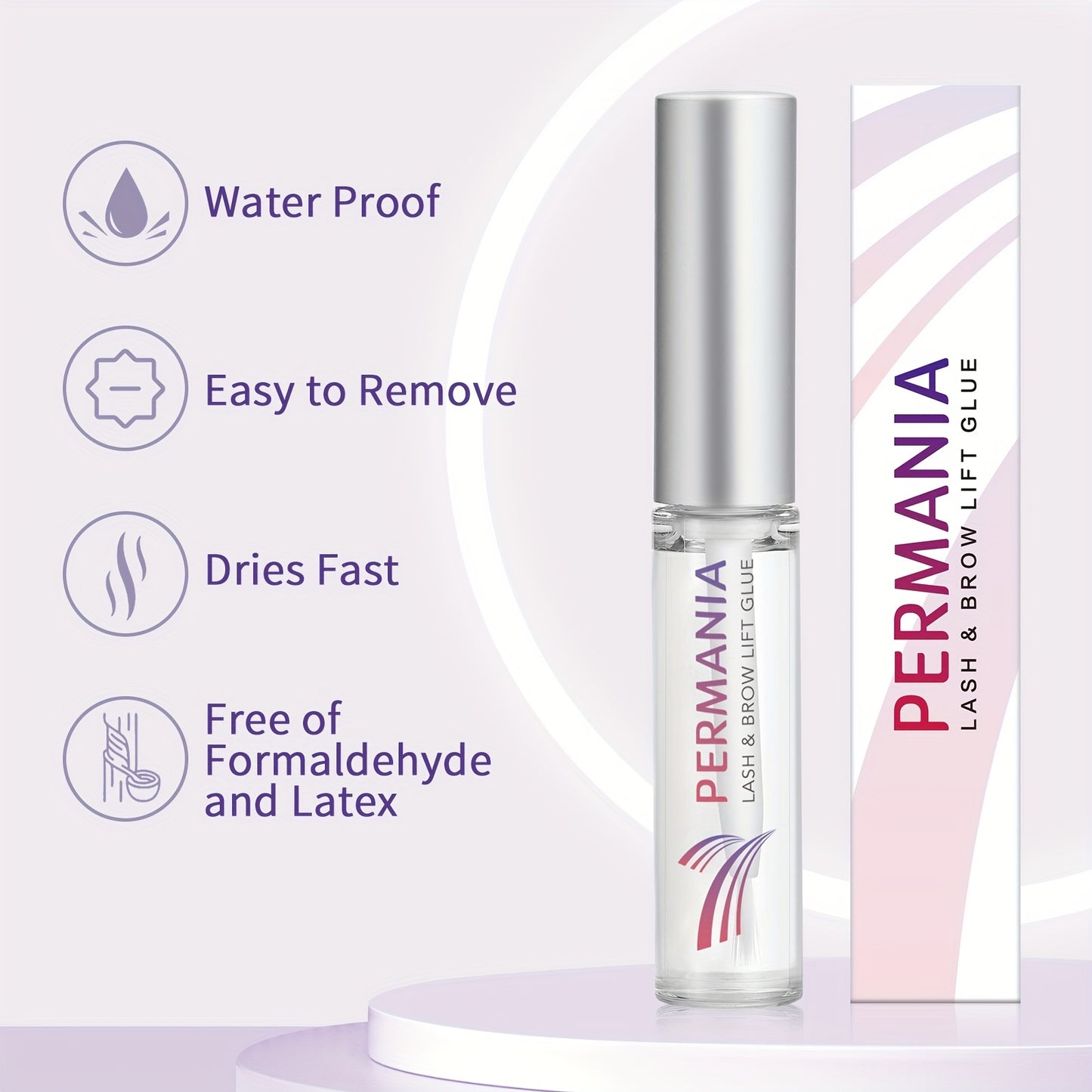 Colle Rehaussement de Cils et Lamination Sourcils 7ml – PERMANIA