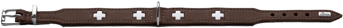 Hunter - Collier suisse 35-43Cm brun / noir