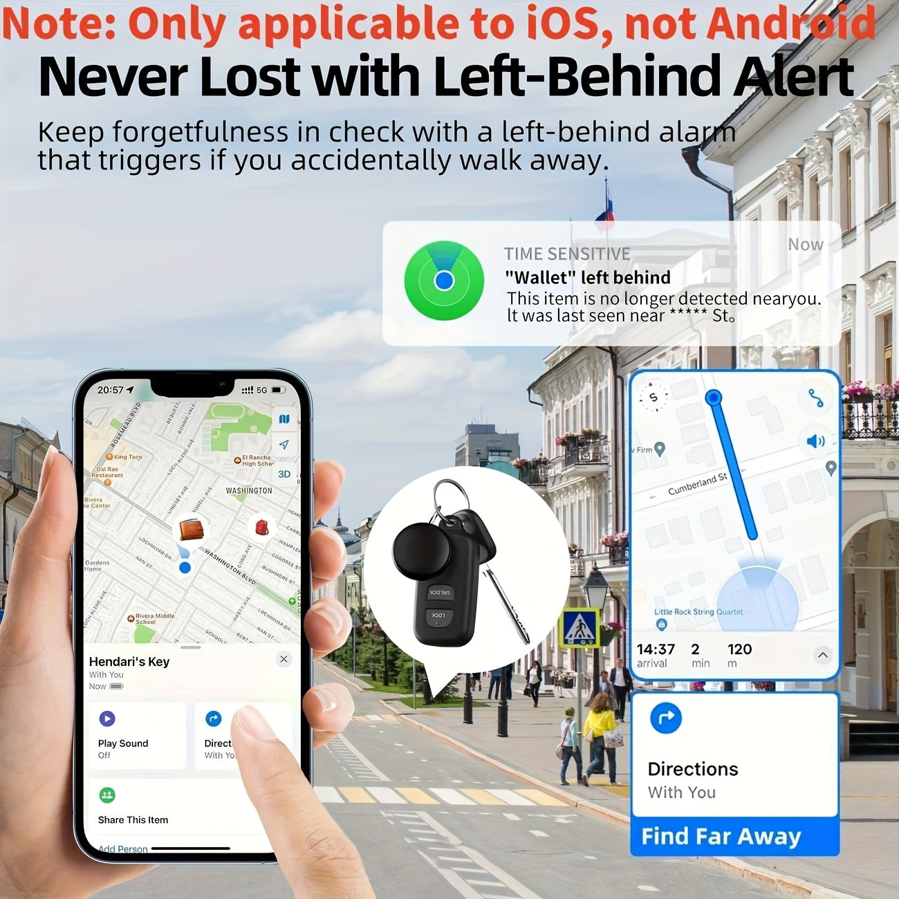 Collier GPS iOS Pour Animaux Avec Suivi Temps Réel Anti Perte Compact Léger Robuste Résistant by LSDLBoutique.ch
