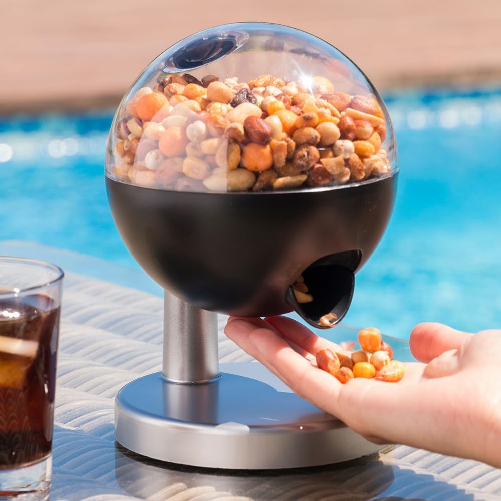 InnovaGoods - Distributeur Automatique de Bonbons et Fruits Secs, Capteur Tactile, Design Moderne, Idéal pour Fêtes, ABS, Multicolore, 15,5 x 21,5 x 16,0 cm
