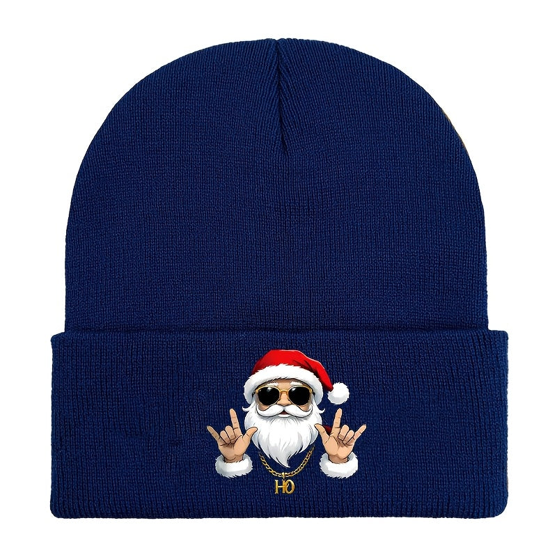 Bonnet Vintage Pere Noel Retro Pour Homme Rouge Et Blanc Chaleur Et Style Festif by LSDLBoutique.ch