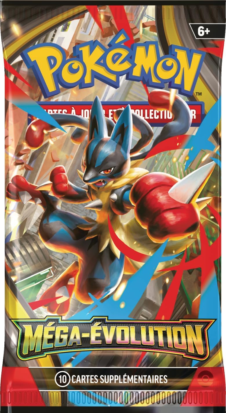 Pokémon : présentoir de boosters Méga-Évolution du JCC Pokémon (18 boosters)