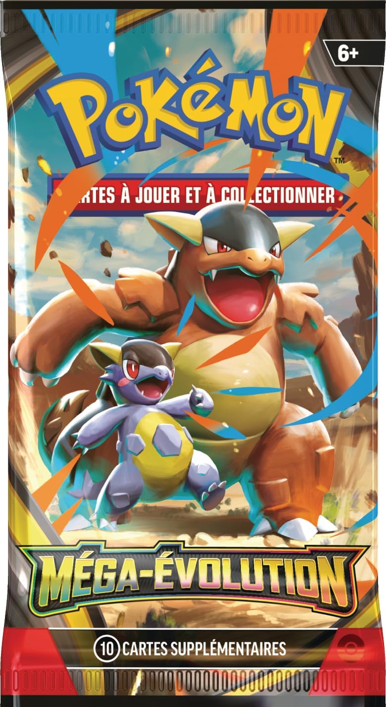 Pokémon : présentoir de boosters Méga-Évolution du JCC Pokémon (18 boosters)