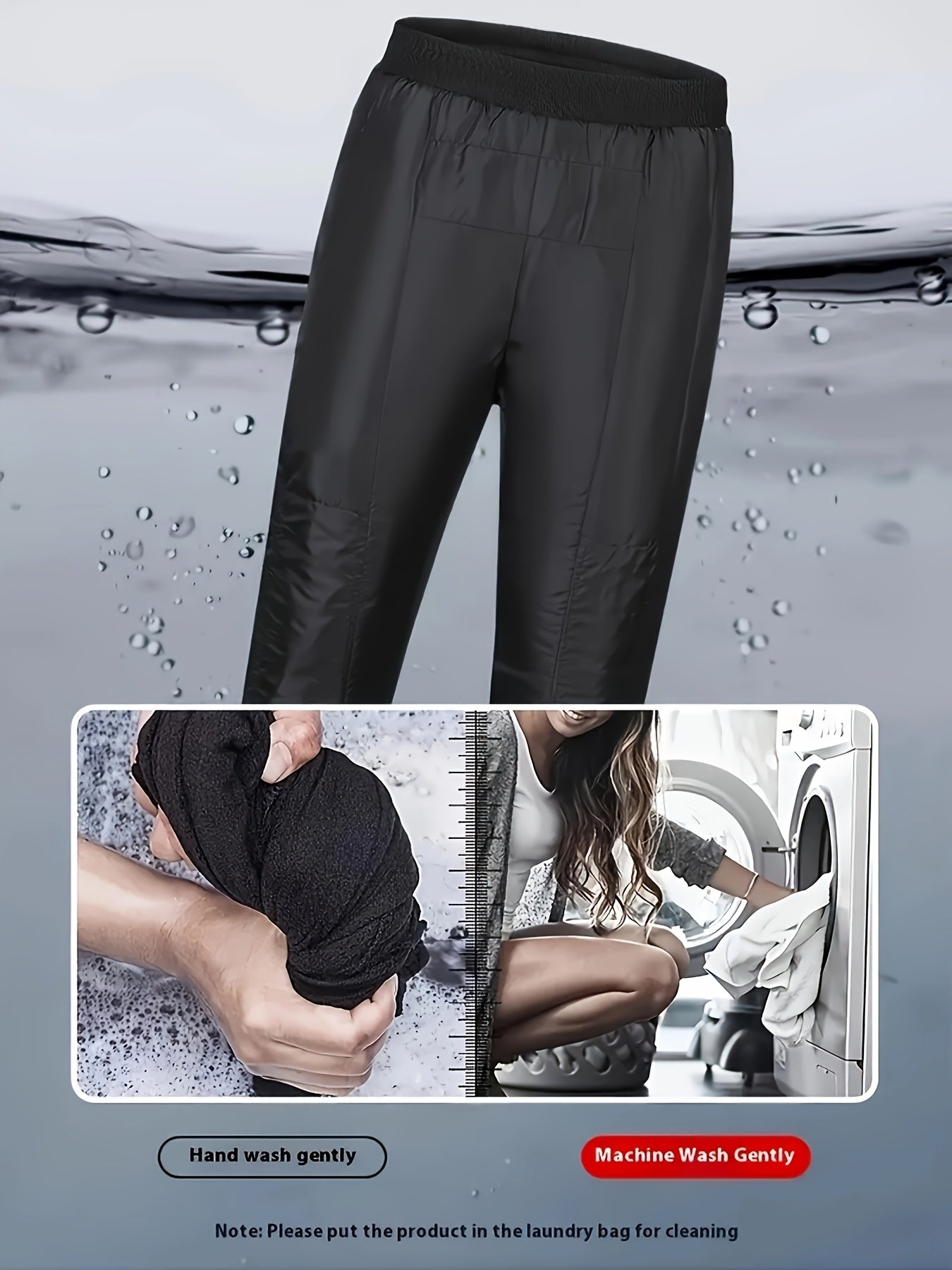 Pantalon de Sport Chauffant – 12 Zones, Cordon et Poches Zippées (Sans Batterie)