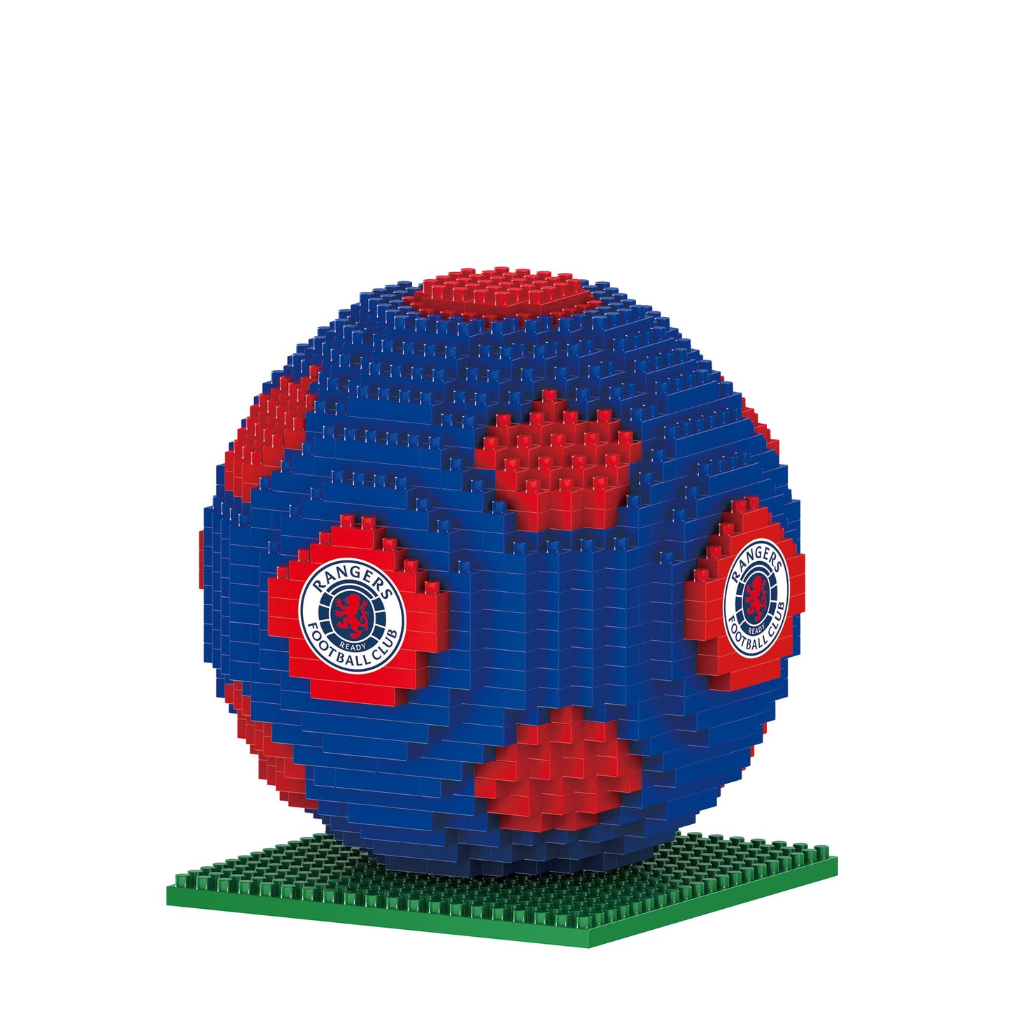 FOCO Licence Officielle Olympique de Marseille Modèle 3D de Jouet de Football en Briques BRXLZ