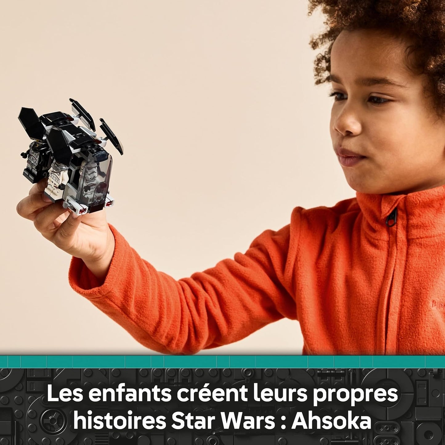 LEGO Star Wars 75412 Ahsoka Pack de Combat Death Troopers Contre Night Troopers - Jeu de Construction avec Transporteur & 4 Minifigurines avec Blasters - Cadeau Collector pour Garçon dès 6 Ans & Fans