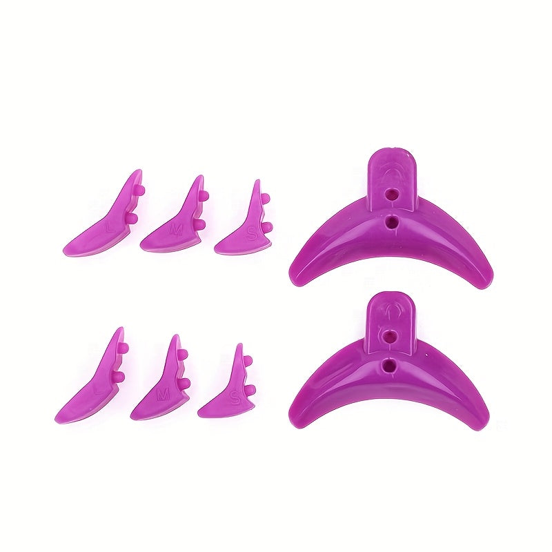 Paires de Pads Silicone Lash Lift Réutilisables – 3 Tailles Anti-Chute