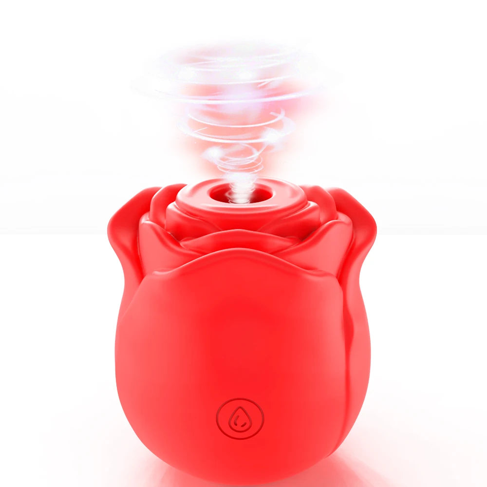Stimulateur Clitoridien Rose 2 en 1 – Succion et Pulsation Puissante