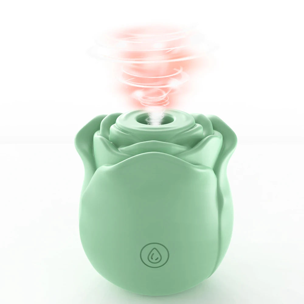 Stimulateur Clitoridien Rose 2 en 1 – Succion et Pulsation Puissante