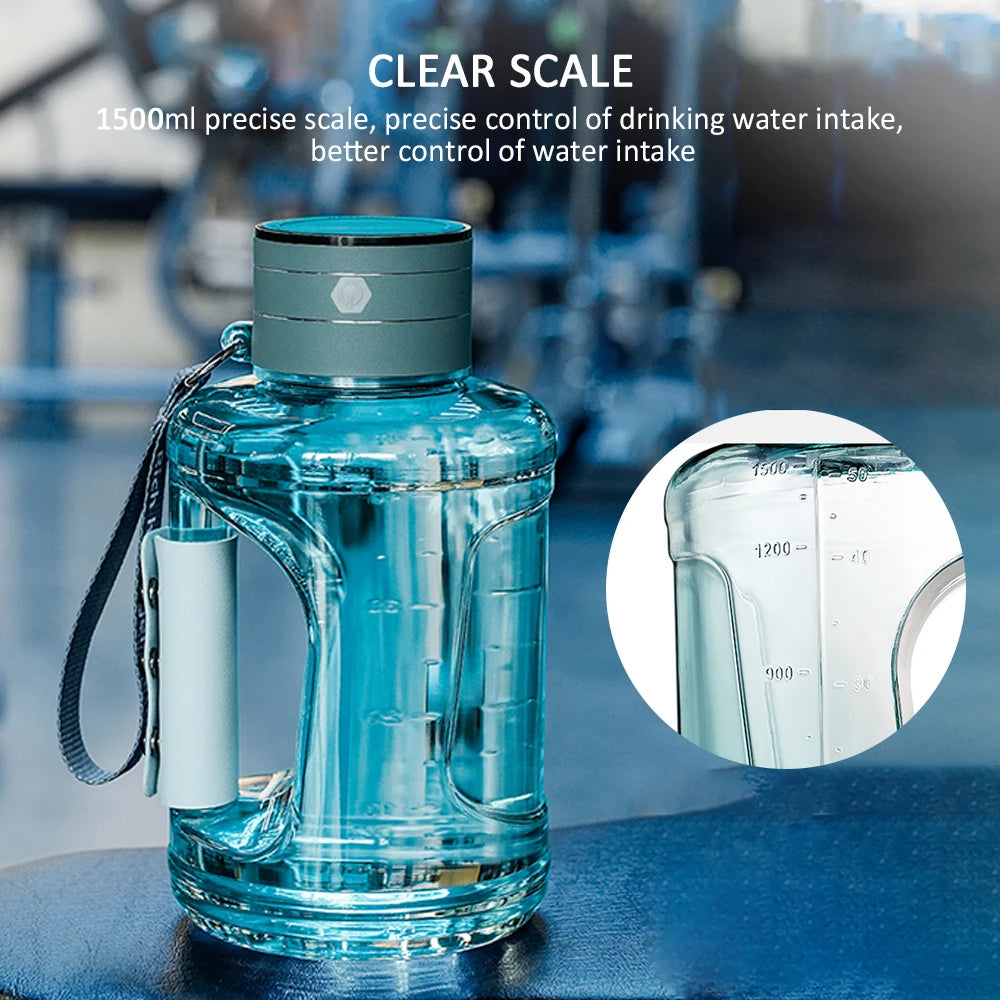 Bouteille d’Eau Hydrogénée 1,5L – Enrichie en Hydrogène Moléculaire, Sport & Bien-Être