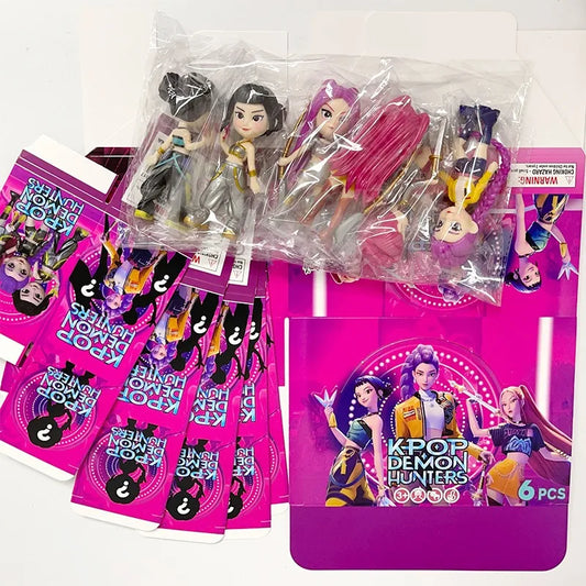 Kpop – figurines de chasseurs de démons en Pvc, Collection de statues, modèle Rumi Mira Zoey, boîte aveugle, jouets pour garçons et filles, cadeau de noël et d'anniversaire, nouveau by LSDLBoutique.ch