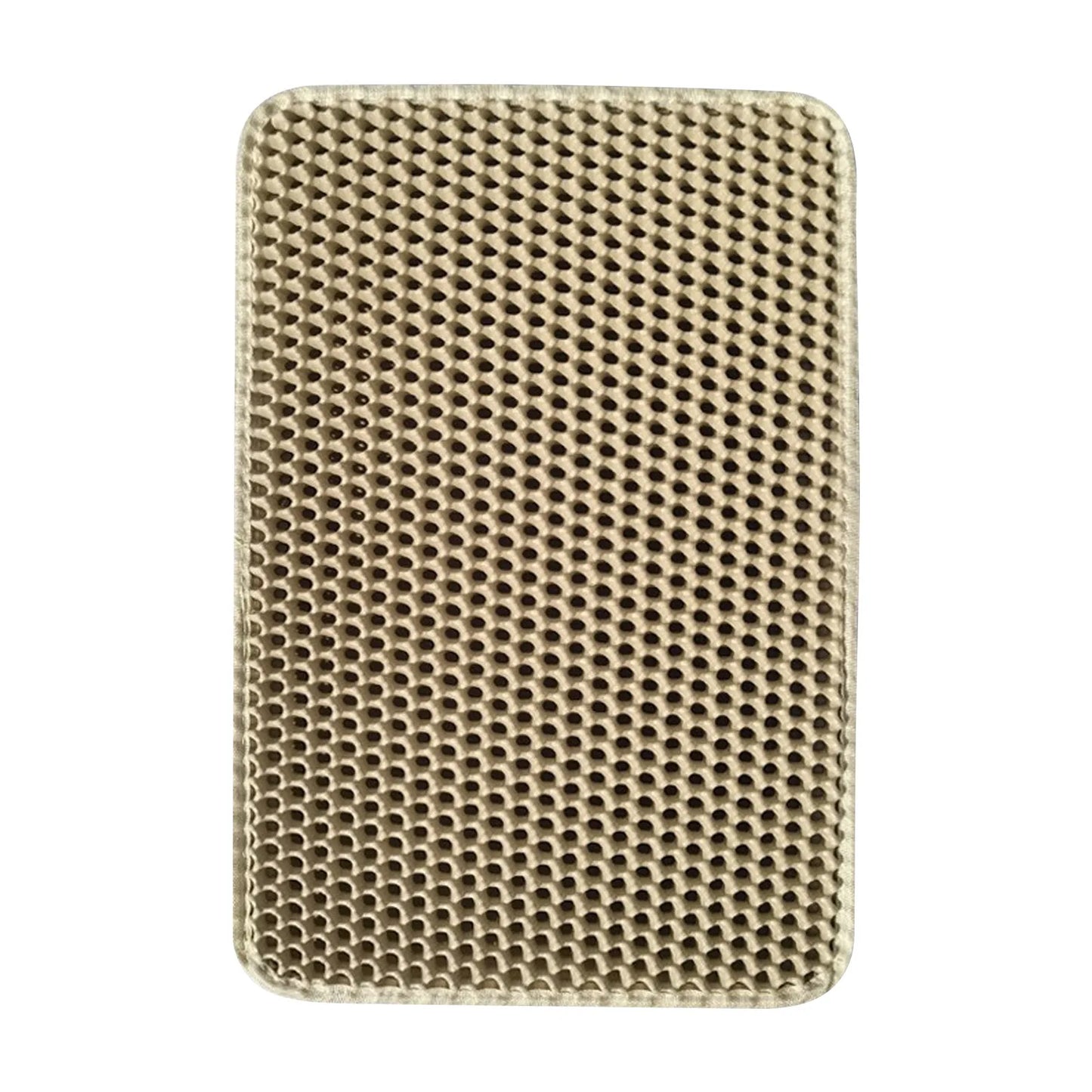Tapis de litière pour chat – Antidérapant, double couche, EVA, anti-projections