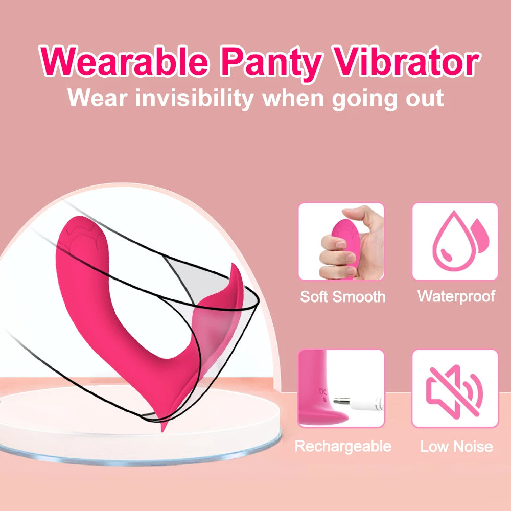 Vibromasseur Connecté Bluetooth – Stimulation Clitoridienne & G-Spot