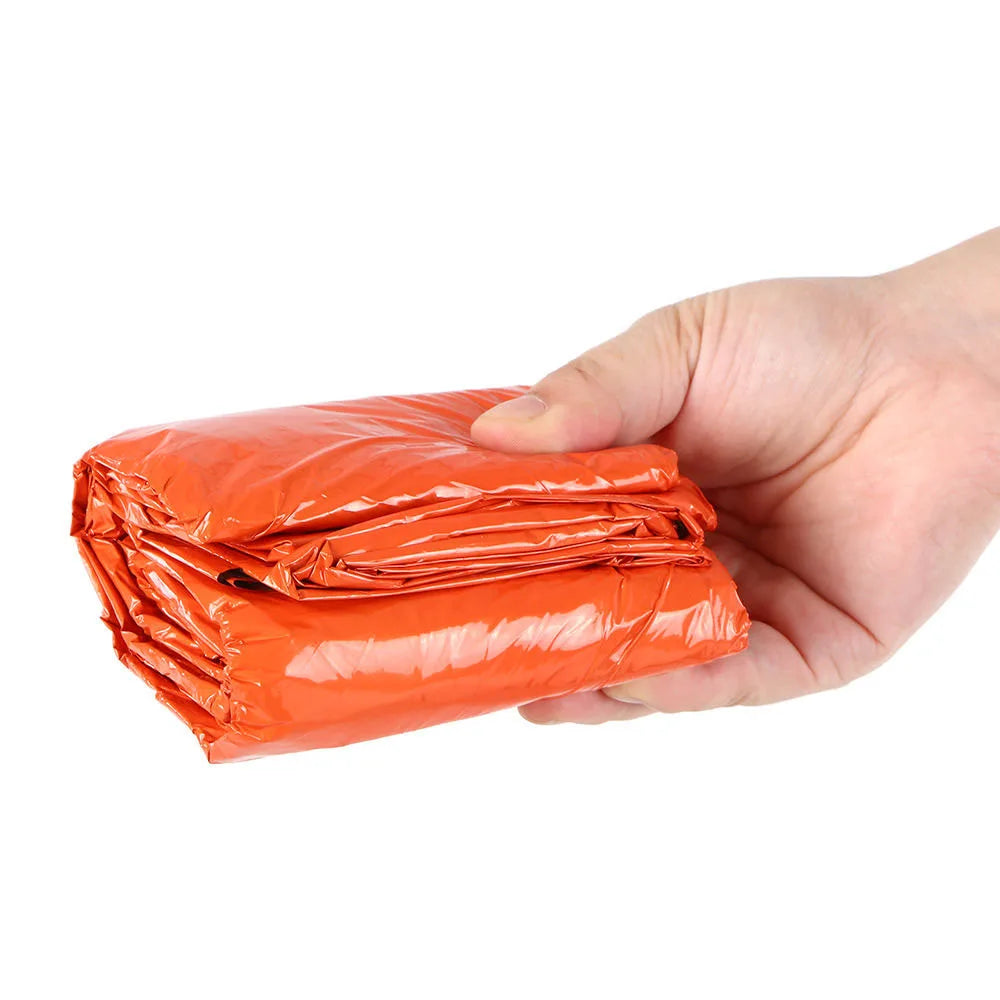 Sac de Couchage de Survie Thermique – Étanche, Réutilisable, Mylar 200×90 cm