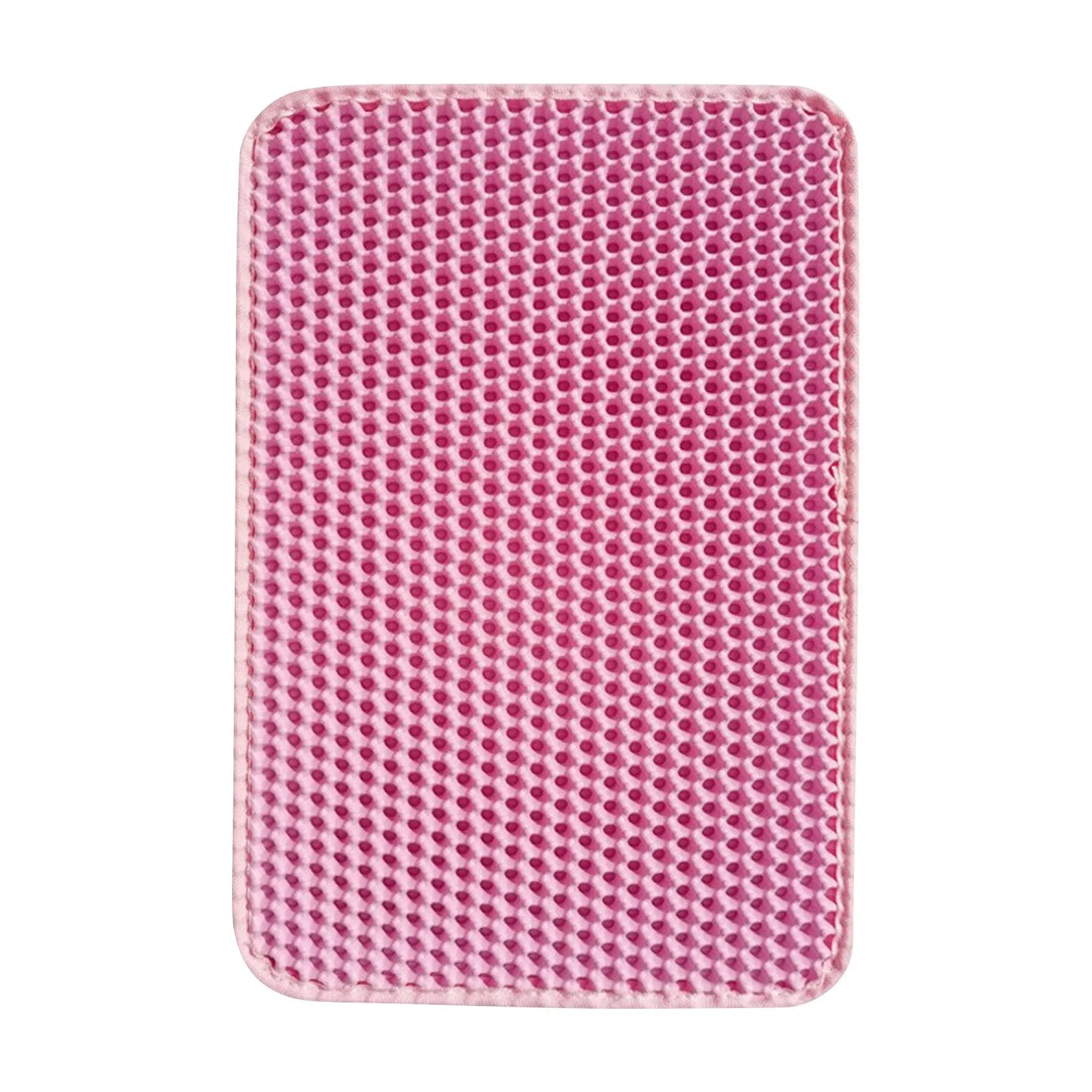 Tapis de litière pour chat – Antidérapant, double couche, EVA, anti-projections