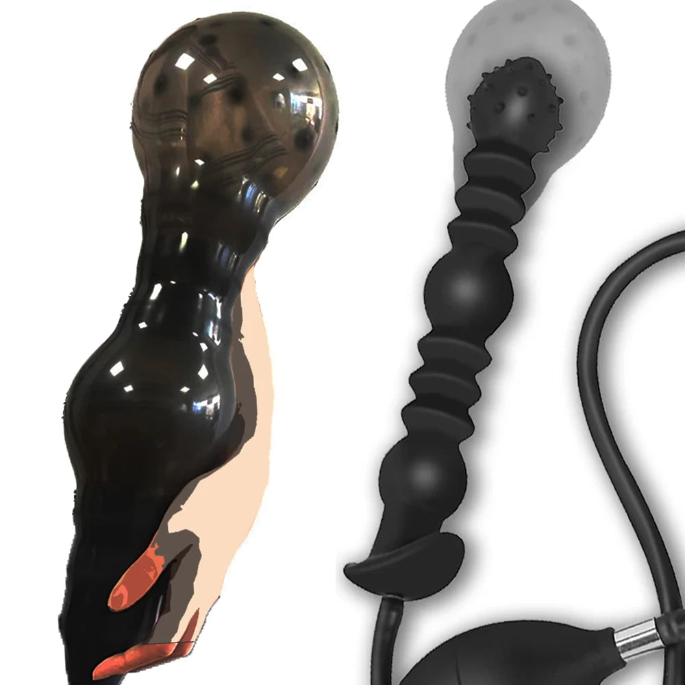 Plug Anal Gonflable BDSM – Dilatateur, Extenseur Anal, Stimulateur Prostate & Point G – Sextoy Adulte