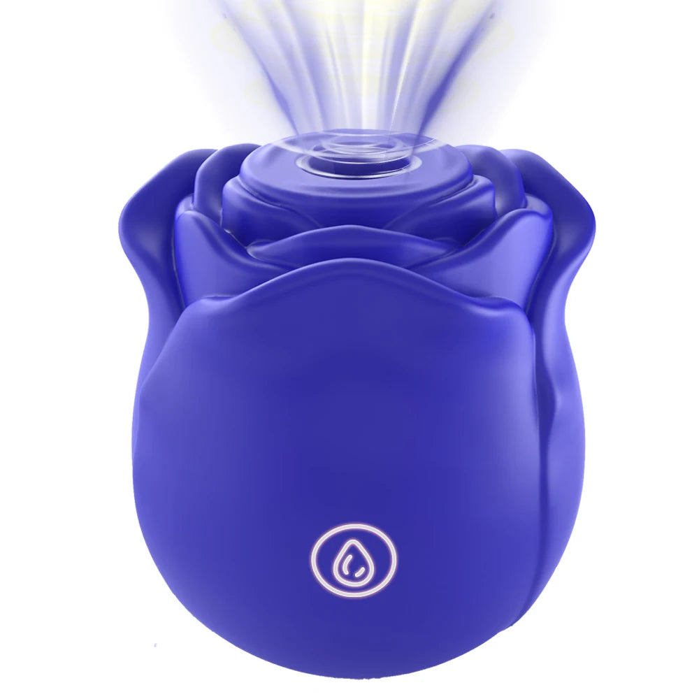 Stimulateur Clitoridien Rose 2 en 1 – Succion et Pulsation Puissante