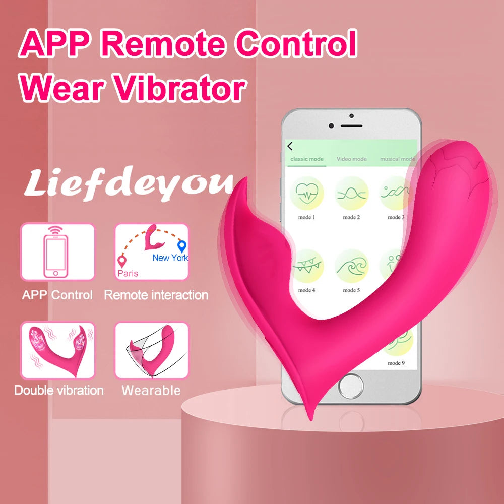 Vibromasseur Connecté Bluetooth – Stimulation Clitoridienne & G-Spot