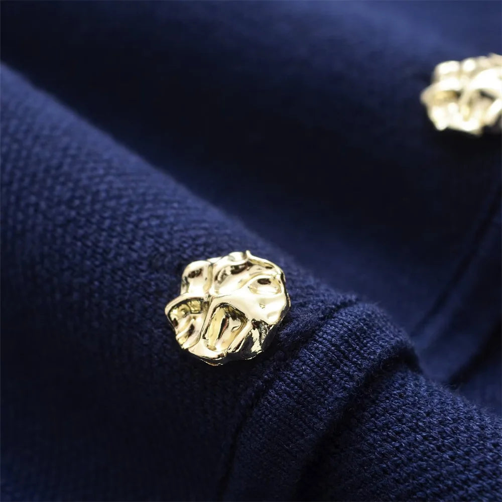 Veste Courte à Boutons Style Épuré – Printemps/Été Femme