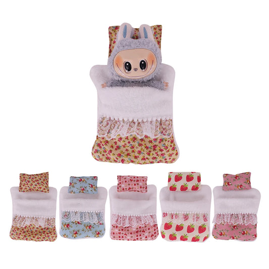 Labubu Sac De Couchage Pour Poupées 15 17 Cm Floral Imprimé Confortable Accessoire Lit Et Jeu Beaux Jouets by LSDLBoutique.ch