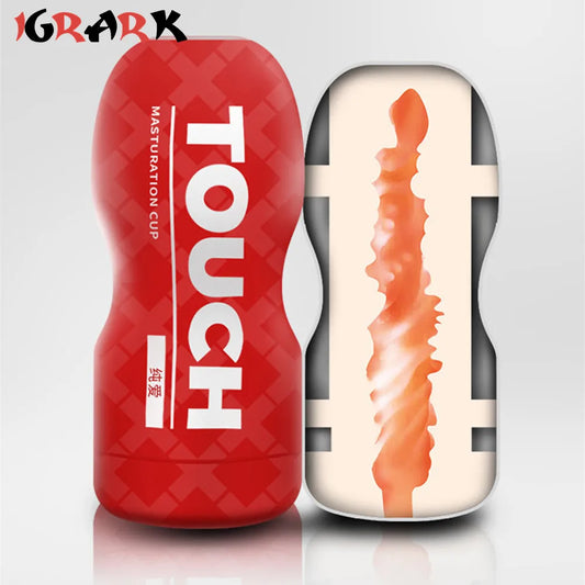 Masturbateur Masculin Réaliste Étanche En Silicone Médical Hypoallergénique Avec Texture Interne Détaillée Vagin by LSDLBoutique