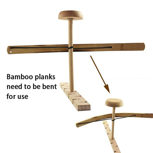 Kit Démarreur De Feu À Archet Bois Naturel Pour Bushcraft Et Survie Manuel Friction Haute Qualité Durable by LSDLBoutique