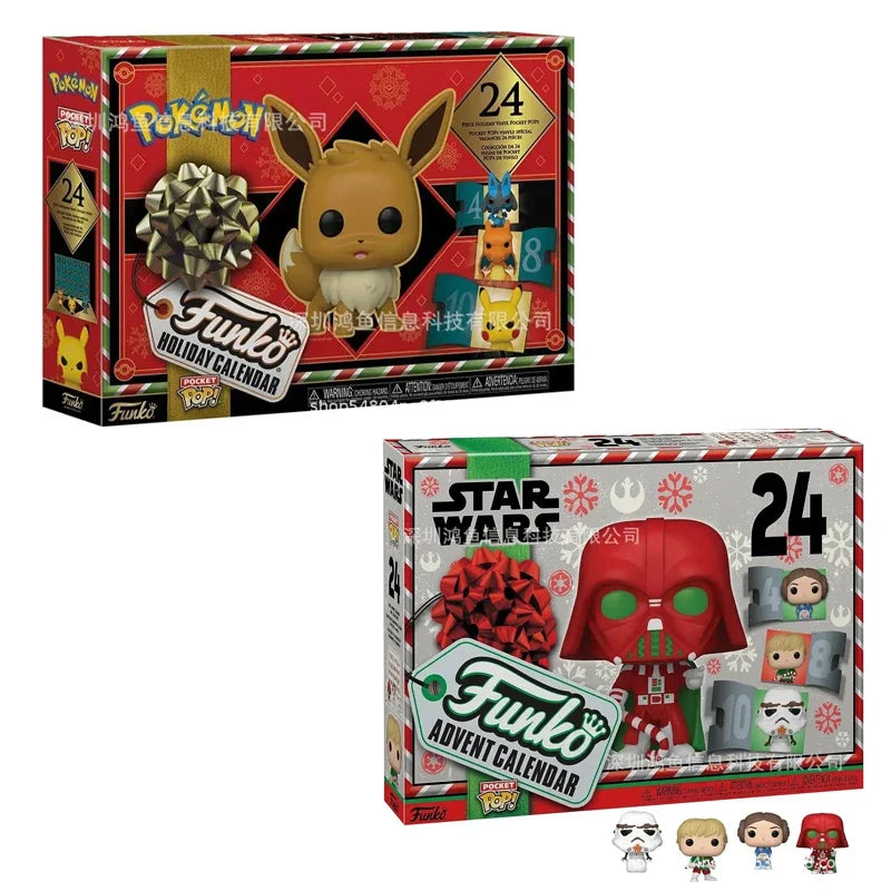 Calendrier de l'Avent Funko Pocket POP – Édition Collector 2025