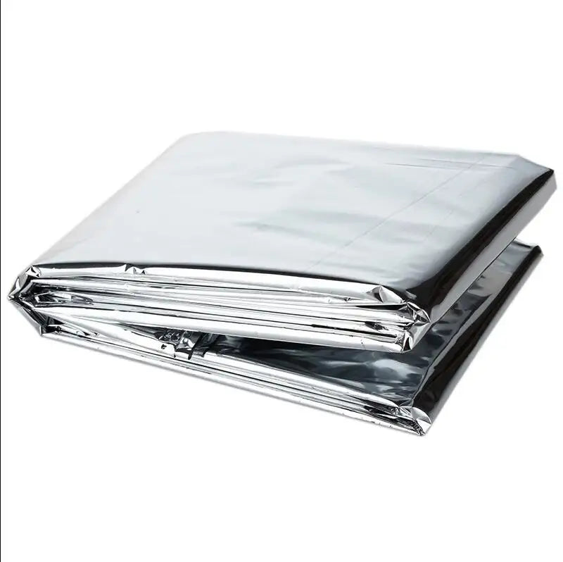 Lot de 3 Couvertures de Survie Thermiques 160×210 cm – Mylar Réfléchissant Étanche