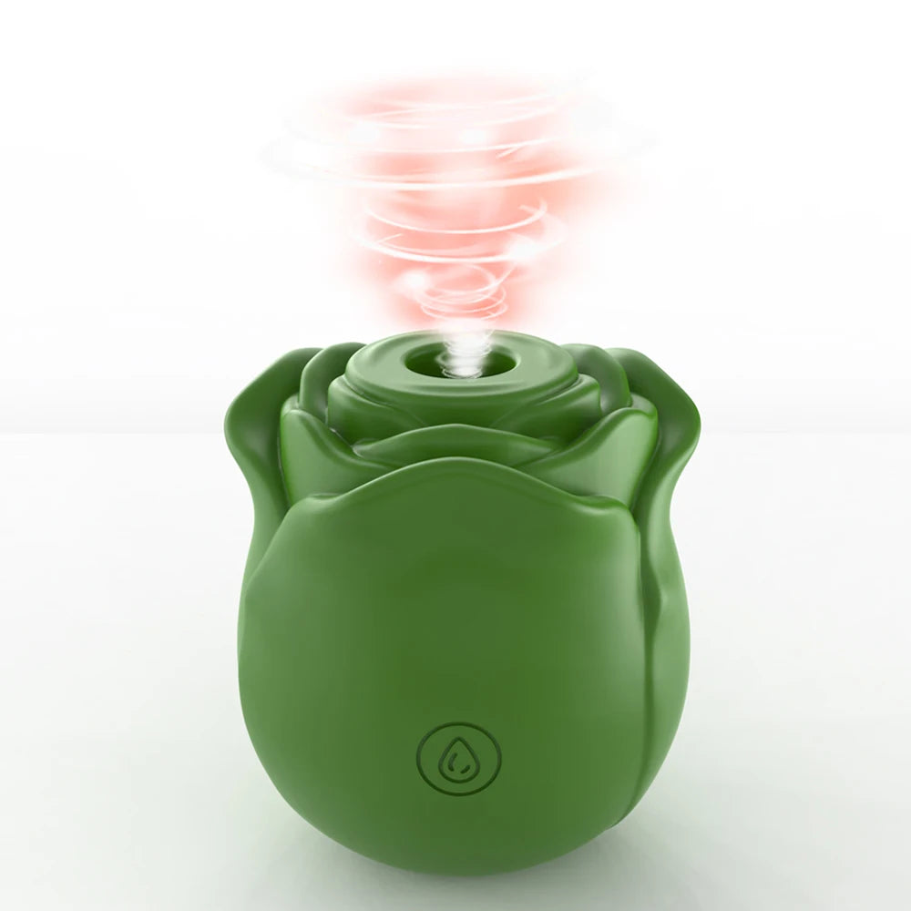 Stimulateur Clitoridien Rose 2 en 1 – Succion et Pulsation Puissante
