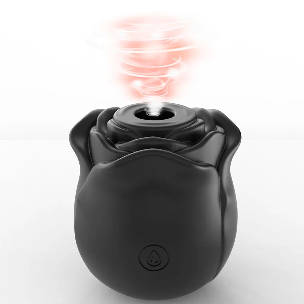 Stimulateur Clitoridien Rose 2 en 1 – Succion et Pulsation Puissante