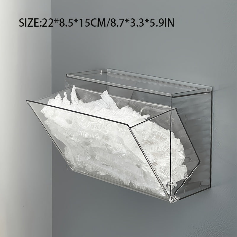 Boîte Murale Transparente de Rangement pour Chaussures – Installation Sans Perçage