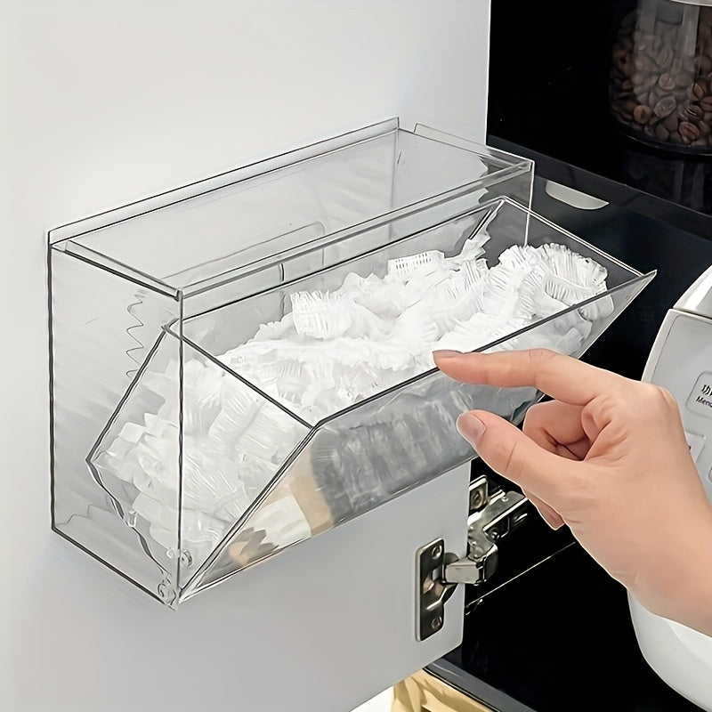 Boîte Murale Transparente de Rangement pour Chaussures – Installation Sans Perçage
