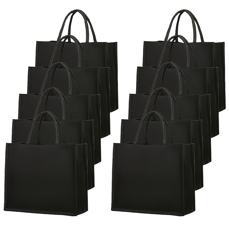 HempElegance – Sac à Main Noir en Chanvre avec Anses Fixes by LSDLBoutique.ch