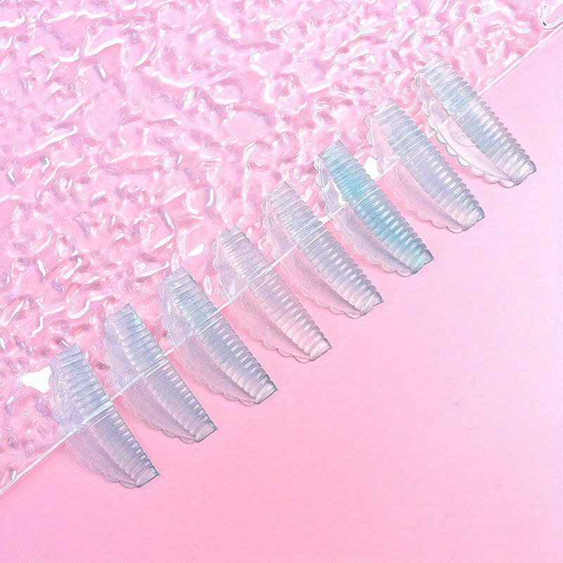 Set de 8 Pads de Rehaussement de Cils – Silicone Hypoallergénique Réutilisable