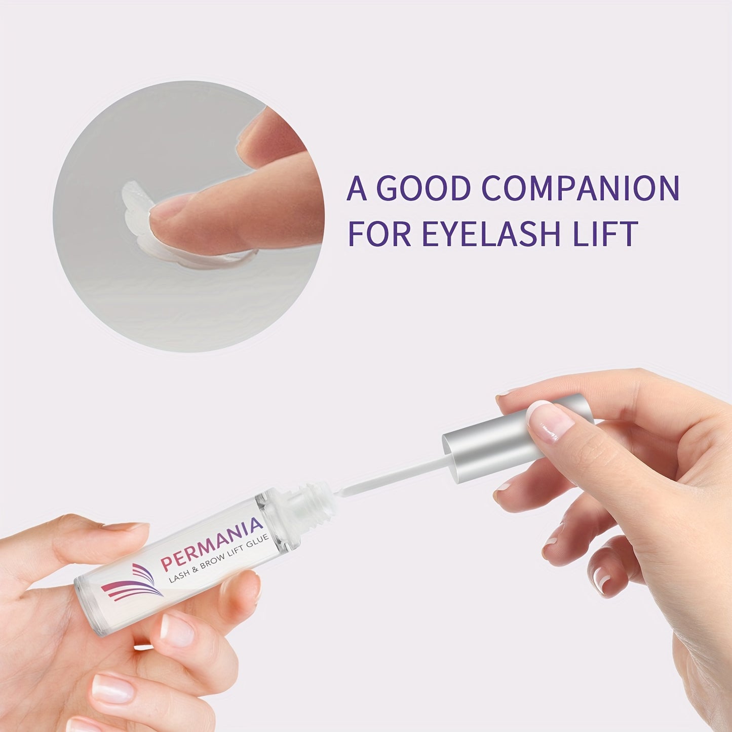 Colle Rehaussement de Cils et Lamination Sourcils 7ml – PERMANIA