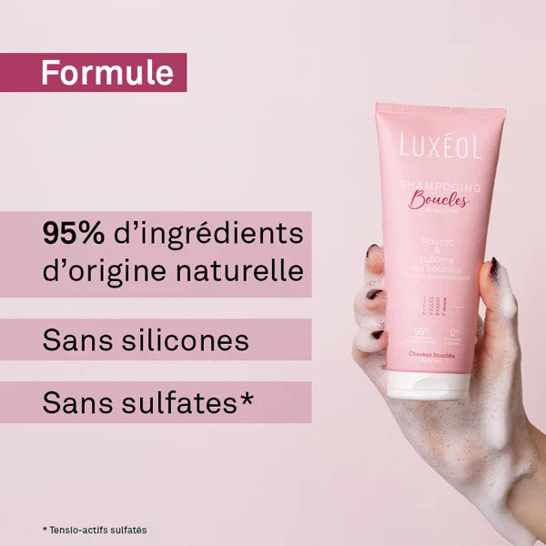 Shampooing Boucles sans sulfates ni silicones – Luxéol