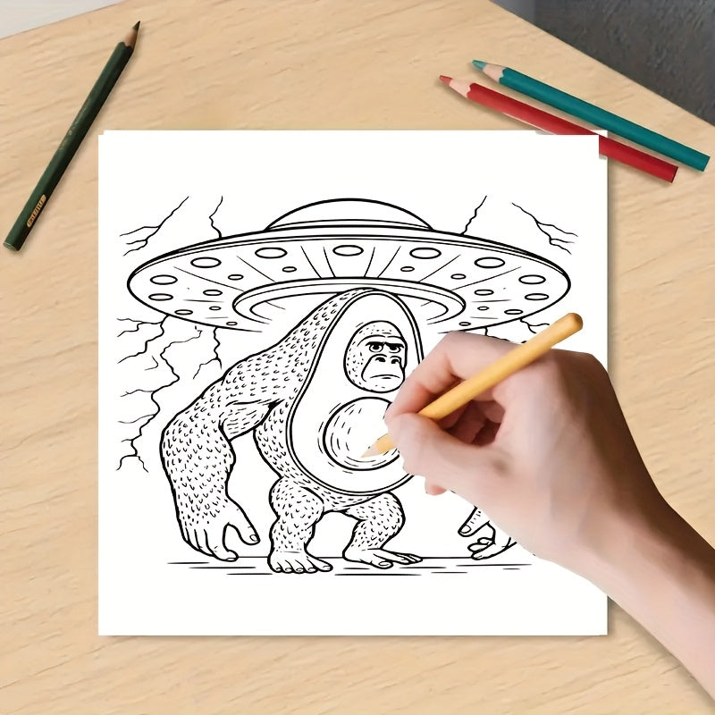 Livre de Coloriage Italian Brainrot – 22 Personnages Mèmes & Défis Créatif by LSDLBoutique.ch