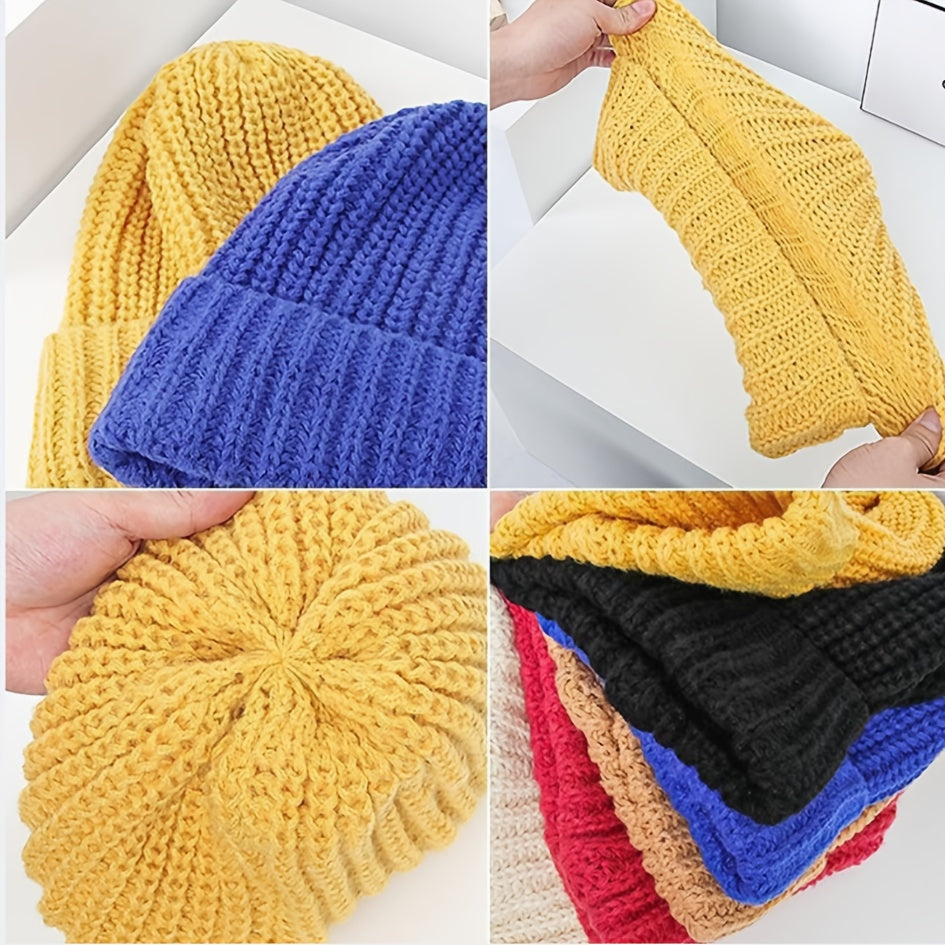 Bonnet Hiver Unisexe 7 Couleurs Maille Jacquard Chaud Respirant Savoir Faire Authentique Conçu Pour Toutes Morphologies by LSDLBoutique.ch