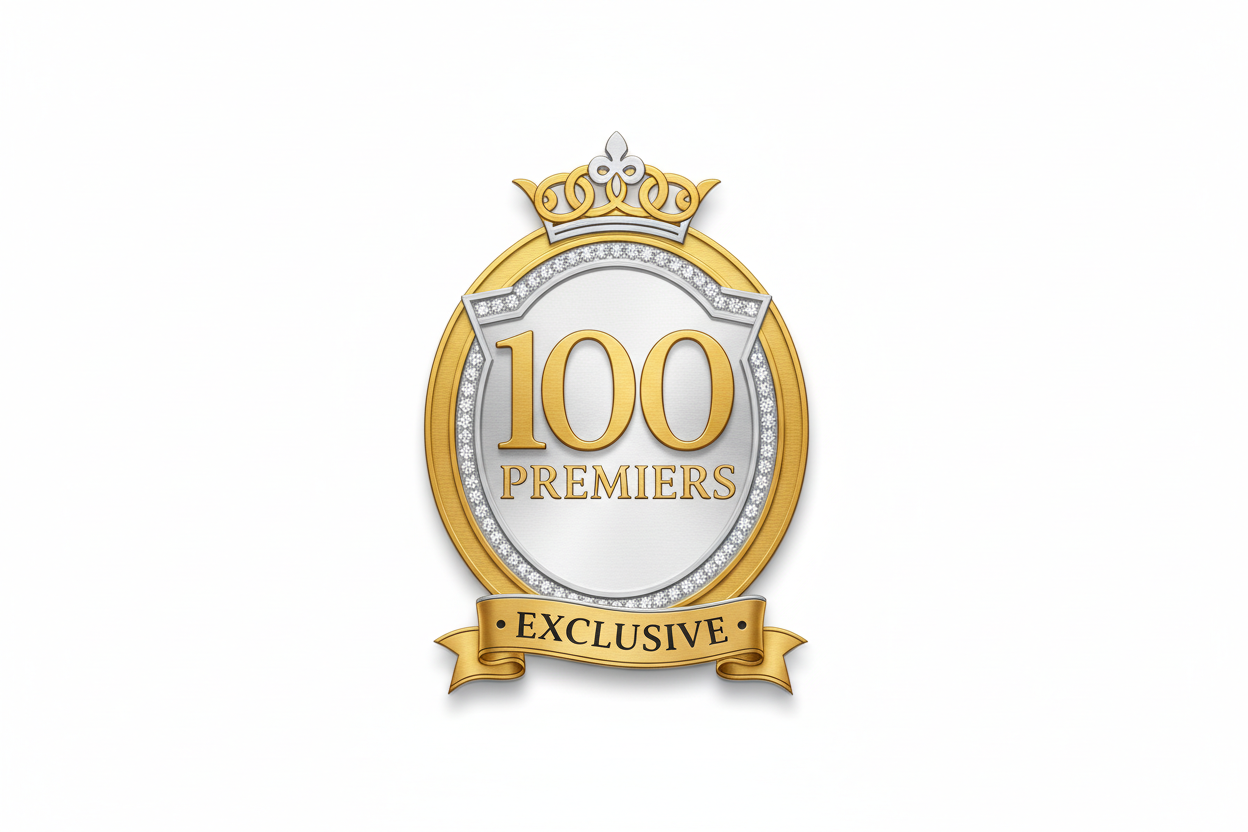 100 premiers - VIP fond blanc