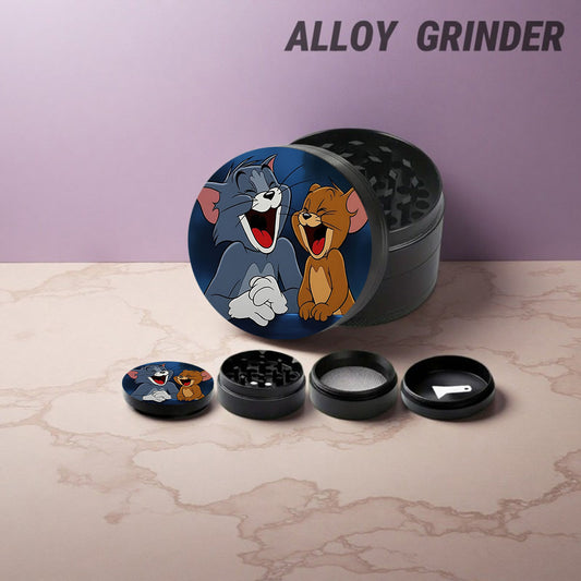 Grinder Tom & Jerry 4 Couches Zinc Manuel Portable by LSDLBoutique.ch