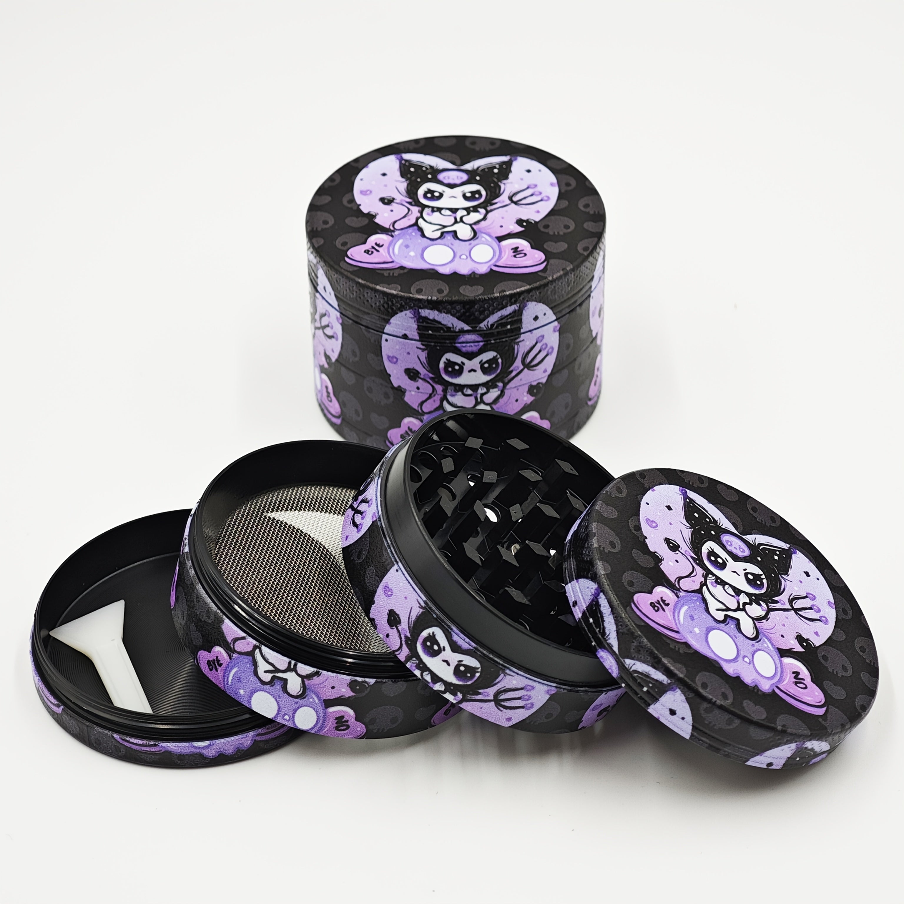 Grinder Kuromi 4 Couches Zinc Alliage Thème Anime by LSDLBoutique.ch