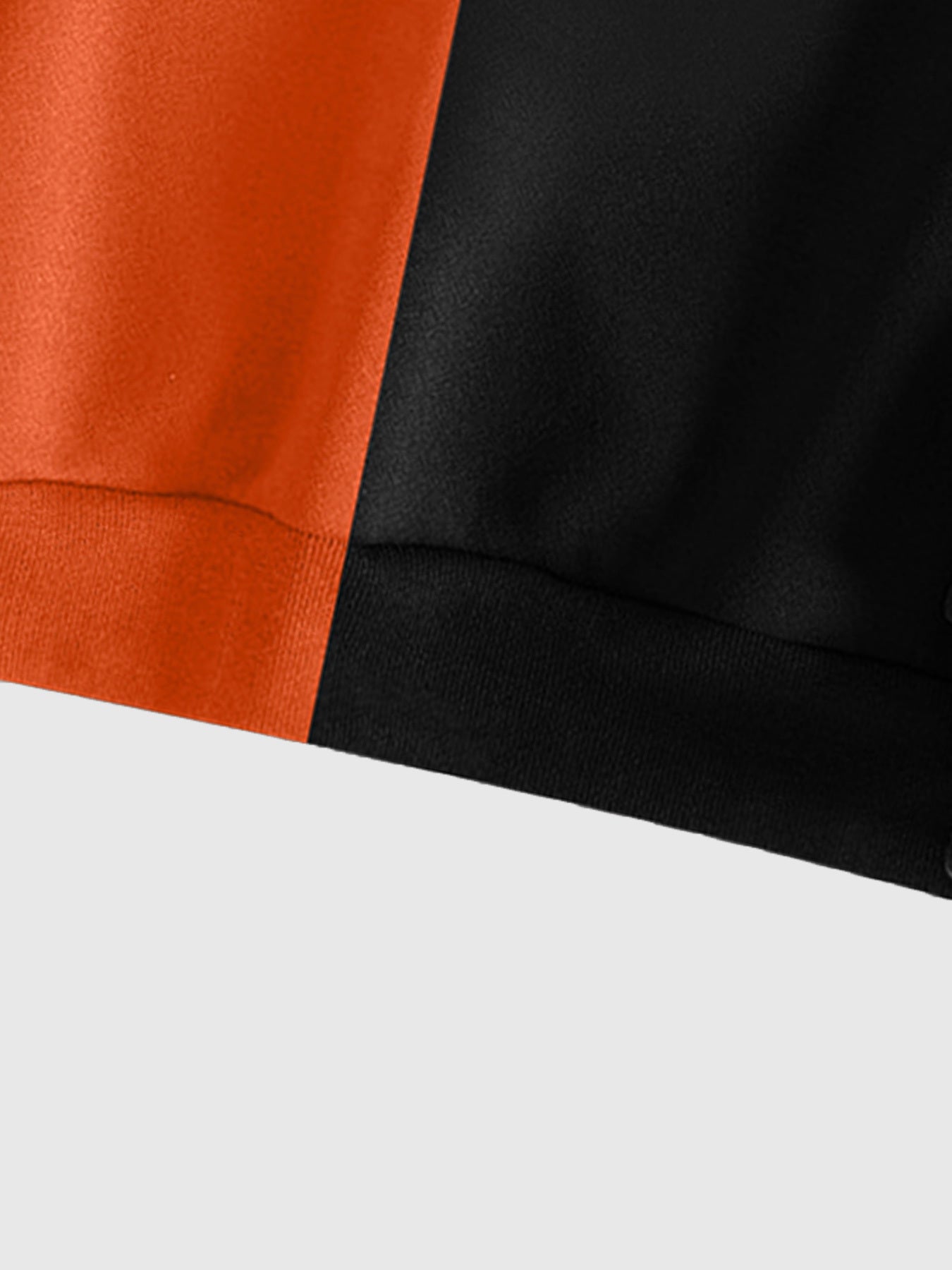 Sweat à Capuche Bicolore pour Homme – Style Sportswear Décontracté