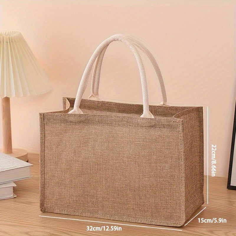 SunnyHemp – Ensemble de Sacs en Chanvre Jaune, Fait Main avec Poignées Doubles by LSDLBoutique.ch