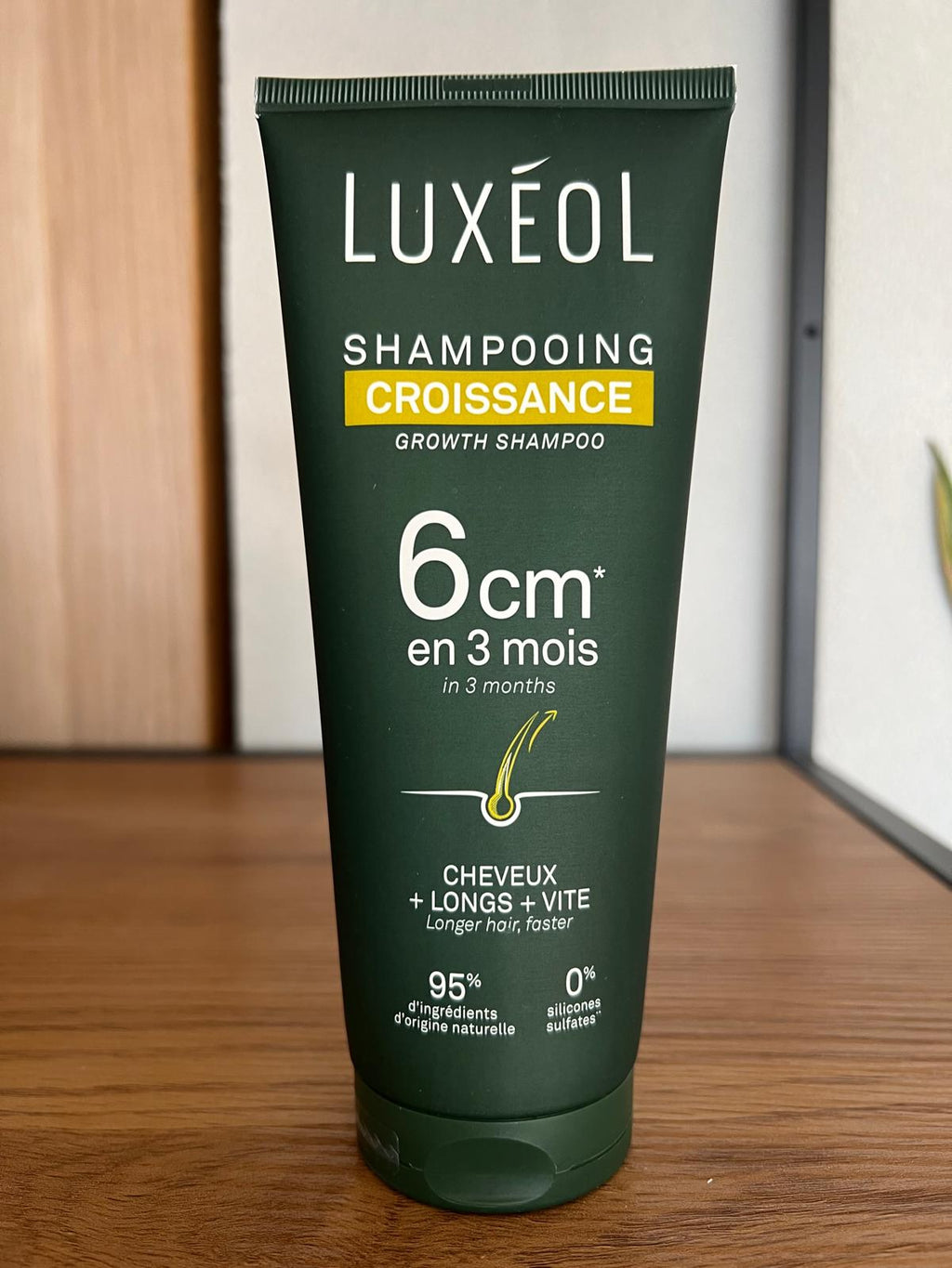Shampoing croissance cheveux – Luxéol Hair Growth – 200 ml