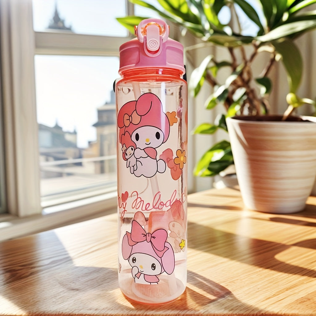 Gourde Sanrio 800 Ml Étanche Avec Couvercle Pop Up Plastique Durable Léger Pour Sport by LSDLBoutique.ch