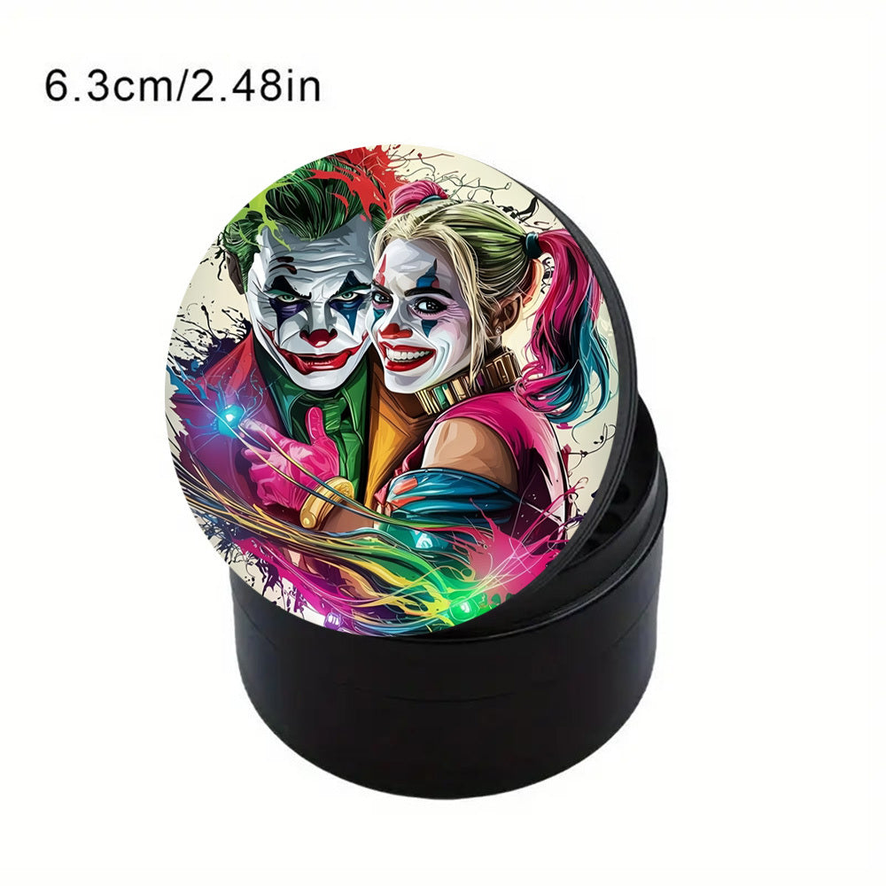 Grinder Joker 4 Couches Zinc Design Comics Métal by LSDLBoutique.ch