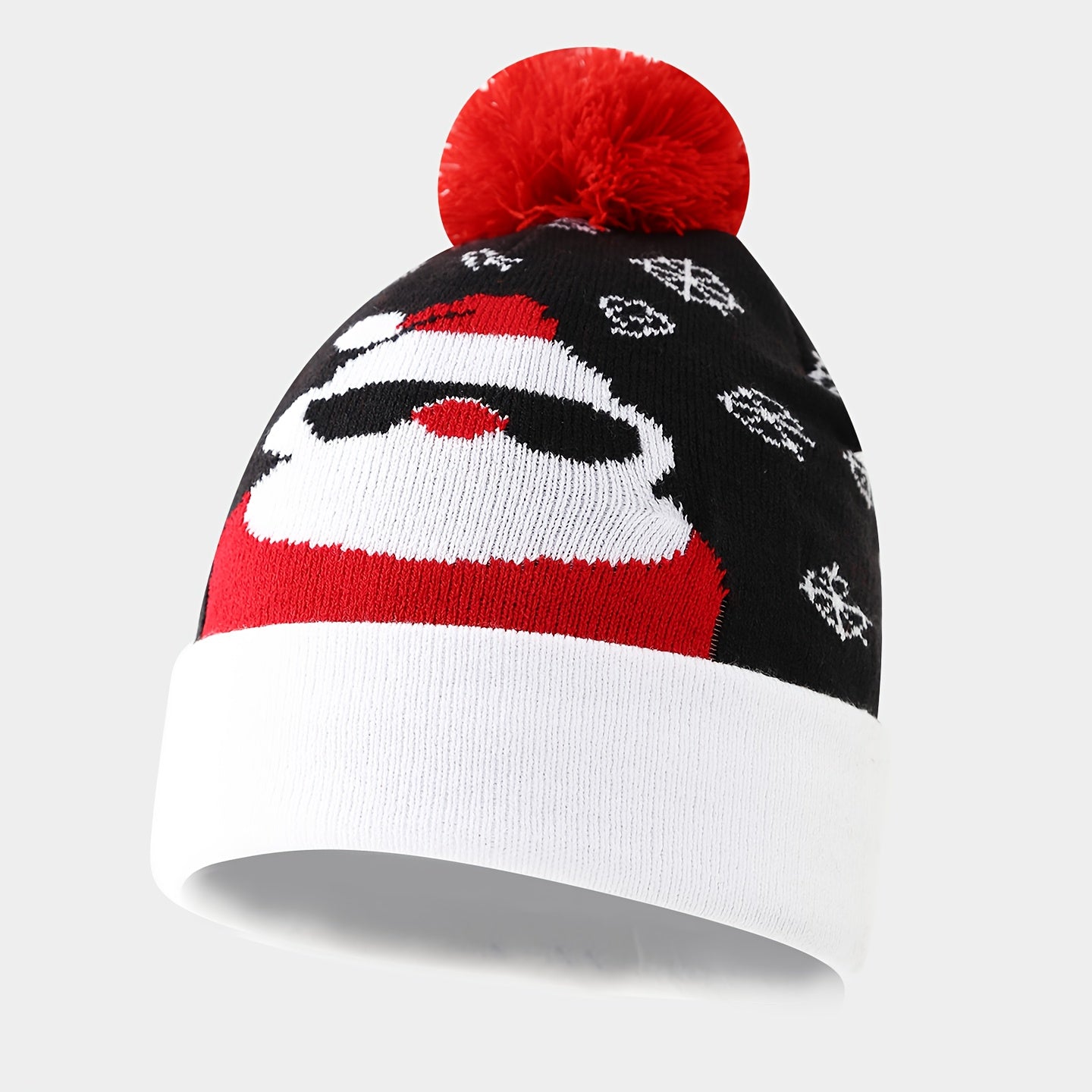 Bonnet De Noël Renne Bonhomme De Neige Sapin Avec Pompon Unisexe Édition Raffinée by LSDLBoutique.ch