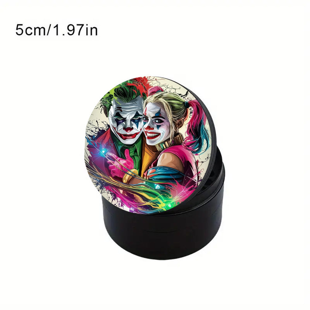 Grinder Joker 4 Couches Zinc Design Comics Métal by LSDLBoutique.ch